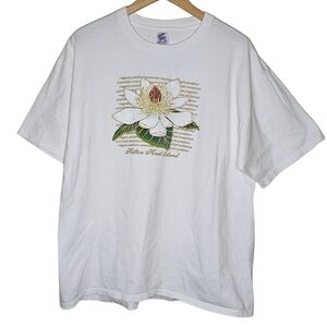 Hilton Head Island Graphic Shirt Size XL on a Jerzee's Combined Cotton